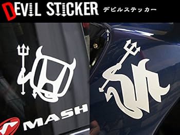 nqrse DEVIL BLANKET ステッカー付き Devil Motorcycle Helmet Cover Cute Motorbike Accessories